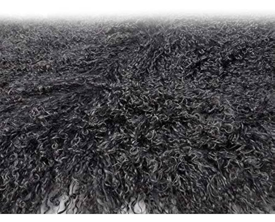 シープスキンショーンカーリーウール天然の刈り取りカーリー